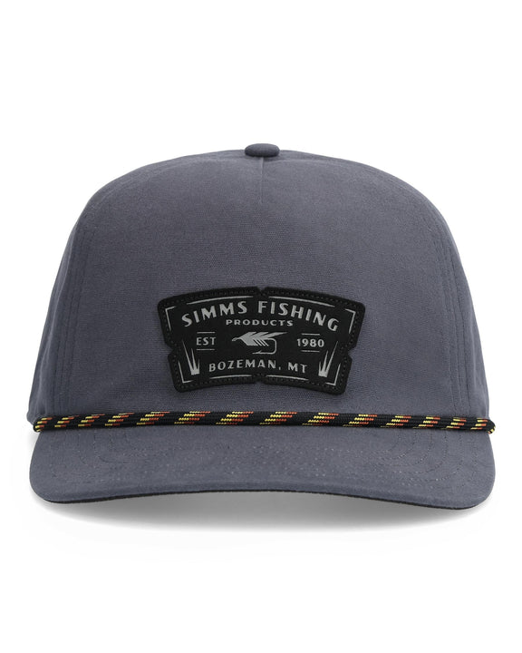 Double Haul Rope Cap-Dark Gunmetal