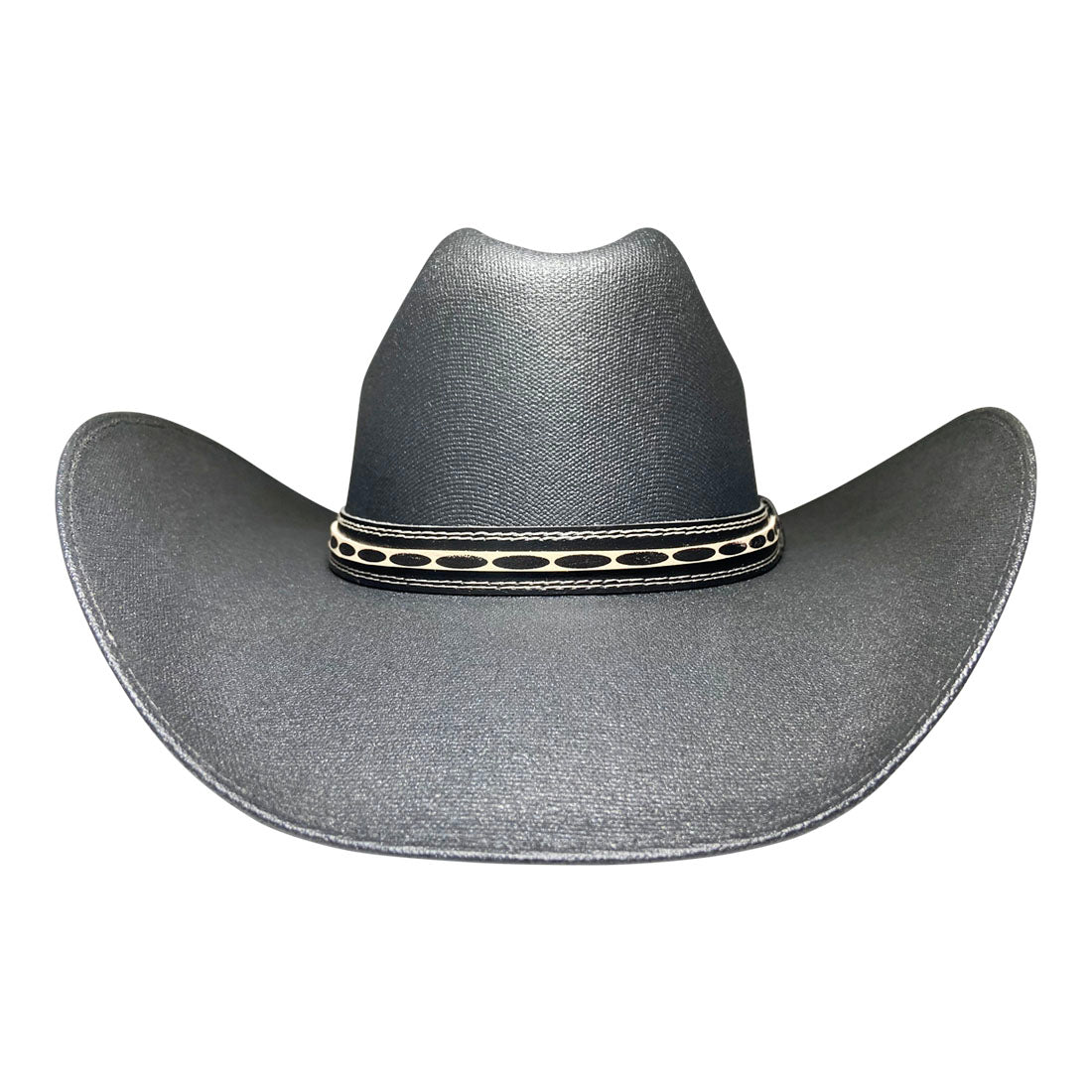 Wide Brim Cowboy Hat Handmade from 100% Oaxacan Cotton - Black