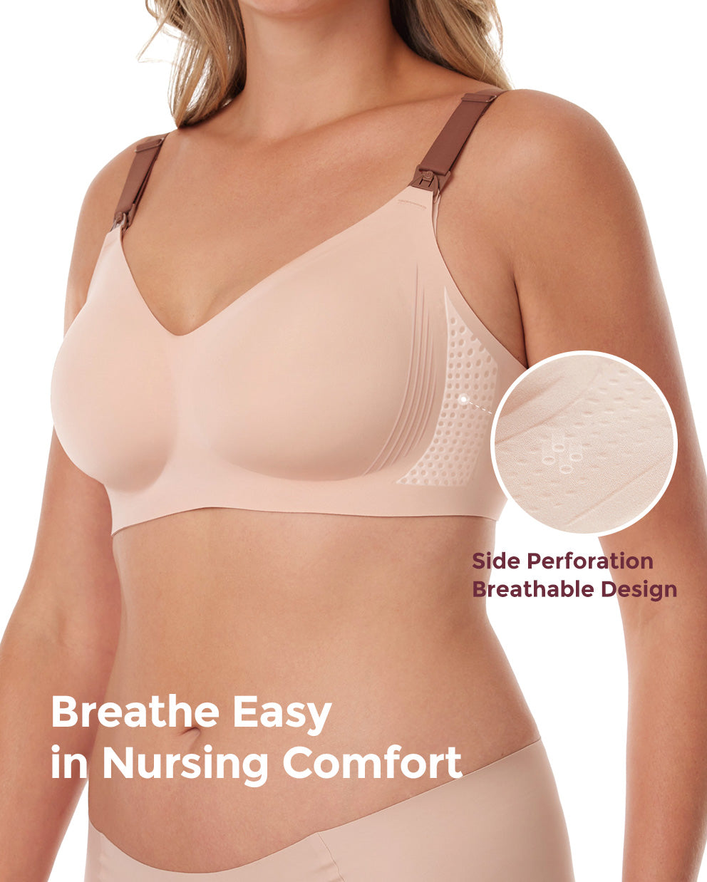 Stylish - V Jelly Strip Lift Nursing Bra