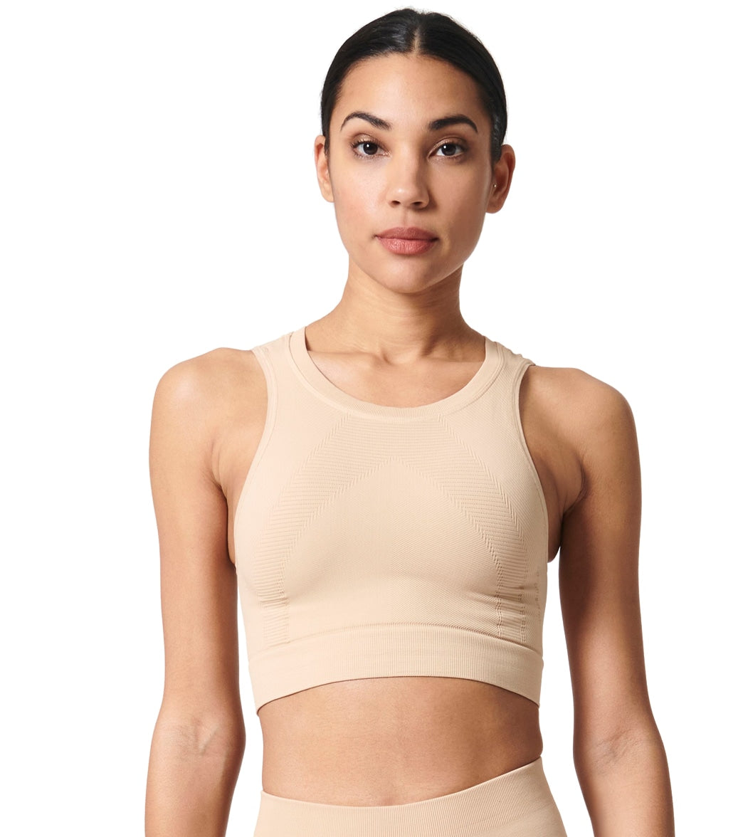 NUX One By One Seamless Vintage Wash Yoga Crop