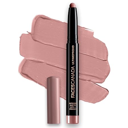 Faces Canada Ultime Pro HD Intense Matte Lipstick + Primer - 1.4 gms