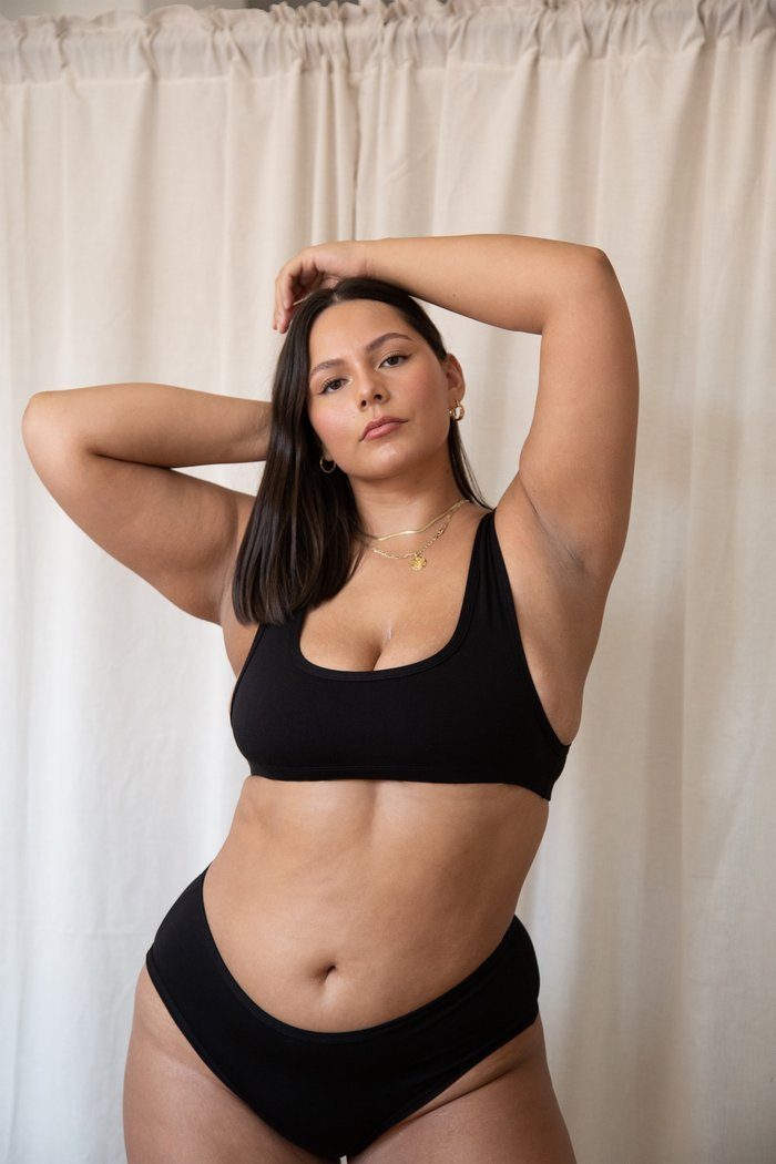 Mayes Bamboo Bra - Black Bras Mary Young