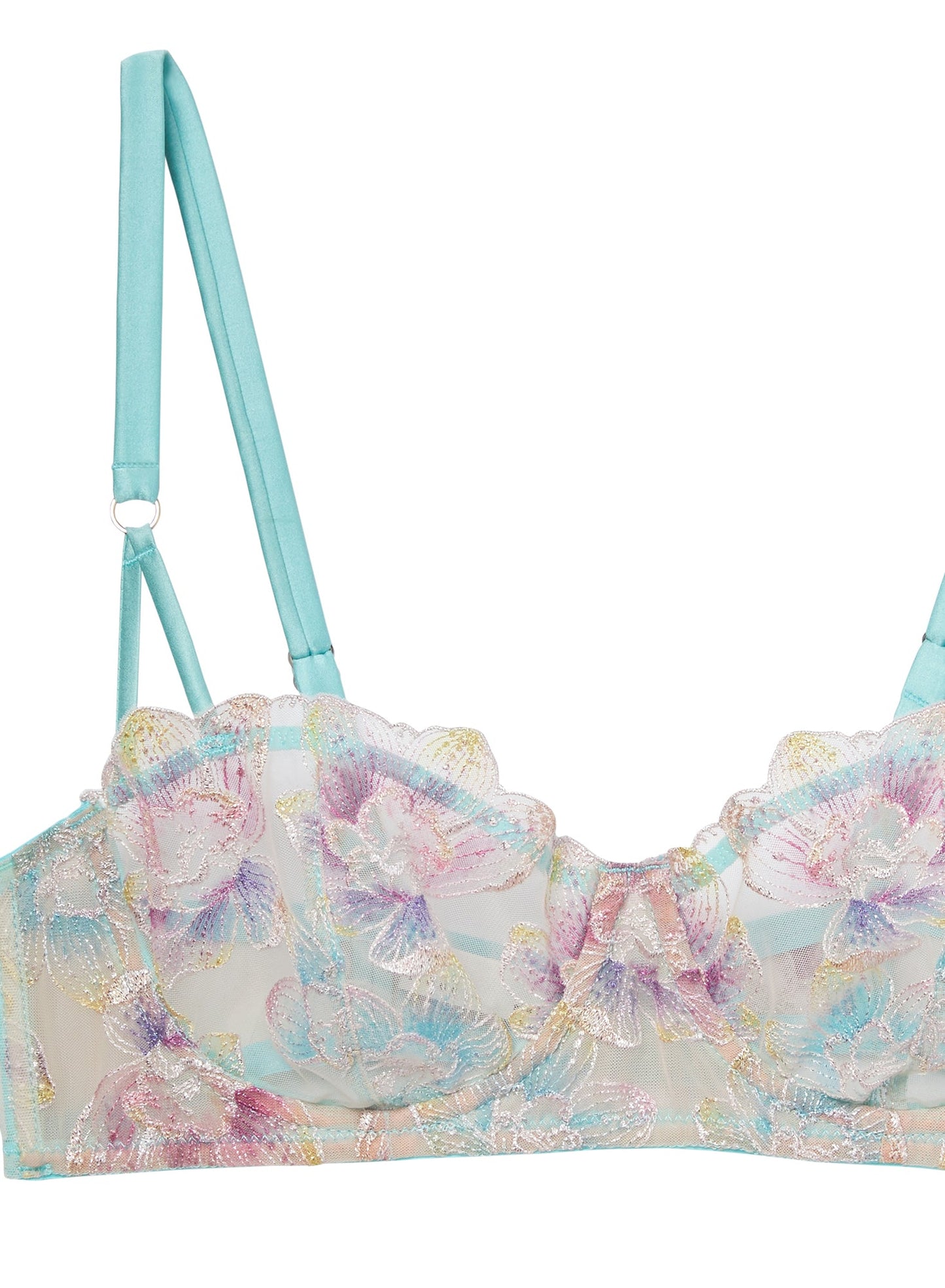 Pixie Embroidery Balconette Bra