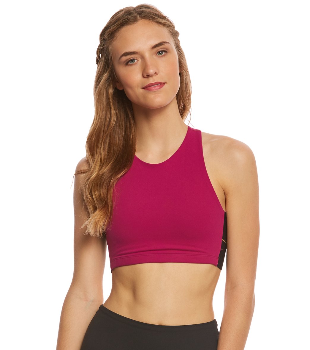 Beyond Yoga Wide Band Stacked Yoga Sports Bra