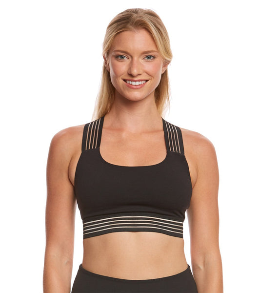 Beyond Yoga Sheer Illusion Yoga Bralette