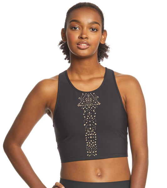 Spiritual Gangster Third Eye Laser Crop Top