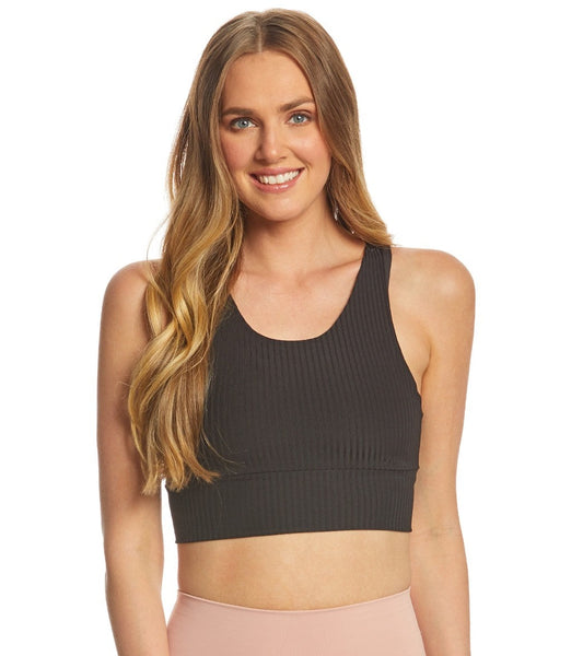 DYI Sculpt Ribbed Yoga Sports Bra