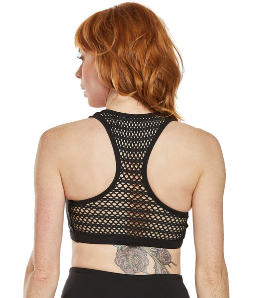 Beyond Yoga Sportflex Punched Racerback Yoga Sports Bra