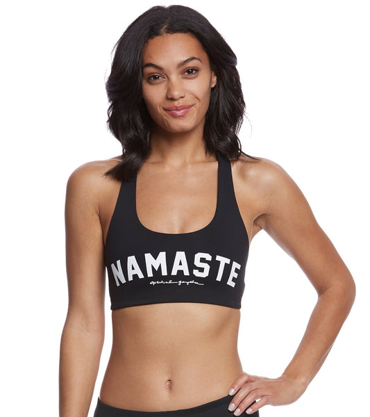Spiritual Gangster Namaste Athletic Paradise Yoga Sports Bra