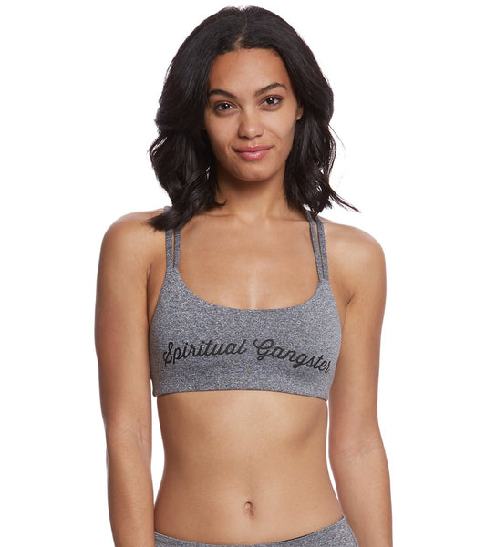 Spiritual Gangster SG Script Arch Shine Yoga Sports Bra