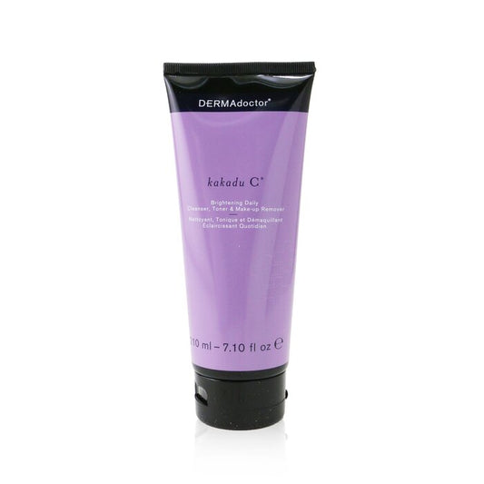 DERMADOCTOR - Kakadu C Brightening Daily Cleanser, Toner & Makeup Remover (Tube)