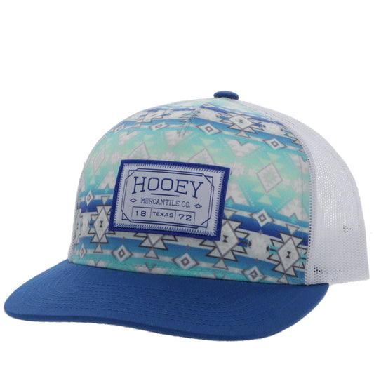 "Doc" Teal/White w/Aztec Hat