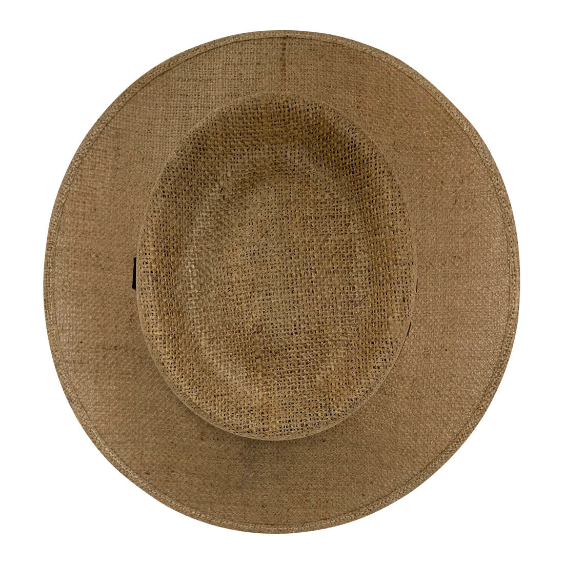 Angel Eyes Wide Brim Hat Handmade from 100% Oaxacan Jute - Dark Brown