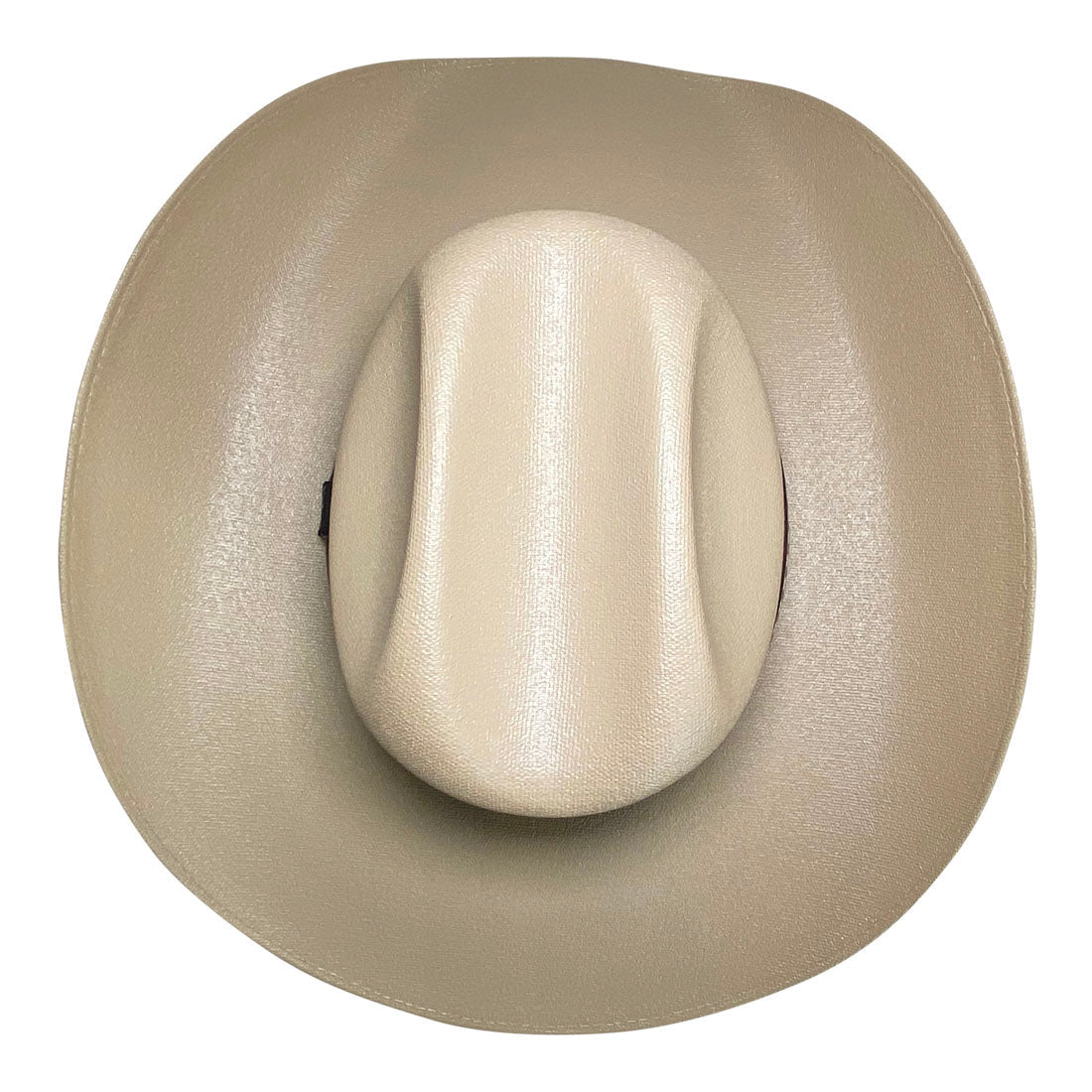 Wide Brim Cowboy Hat Handmade from 100% Oaxacan Cotton - Dark Brown