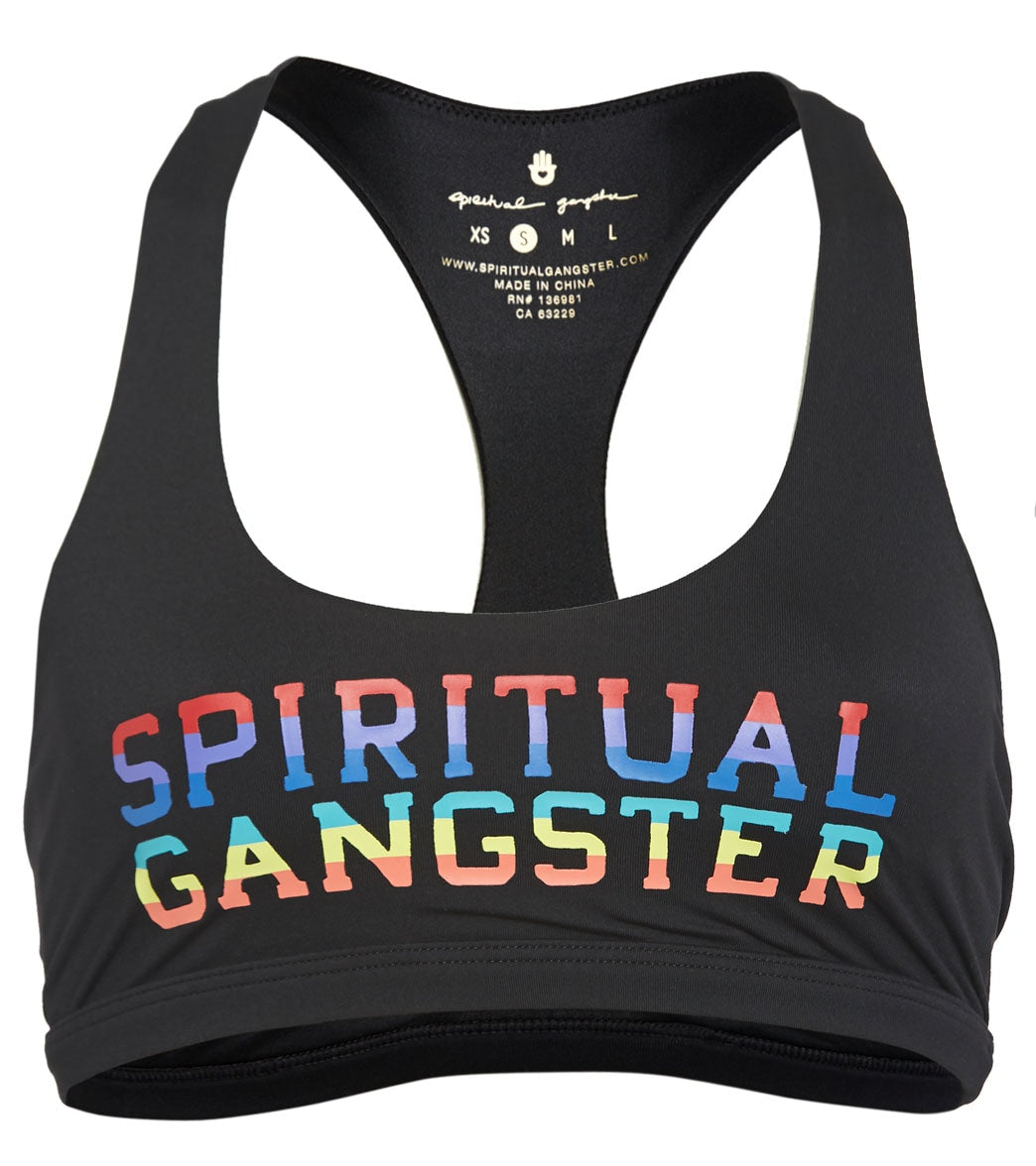 Spiritual Gangster SGV Rainbow Reana Yoga Sports Bra