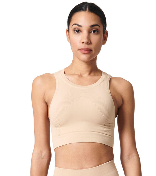 NUX One By One Seamless Vintage Wash Yoga Crop