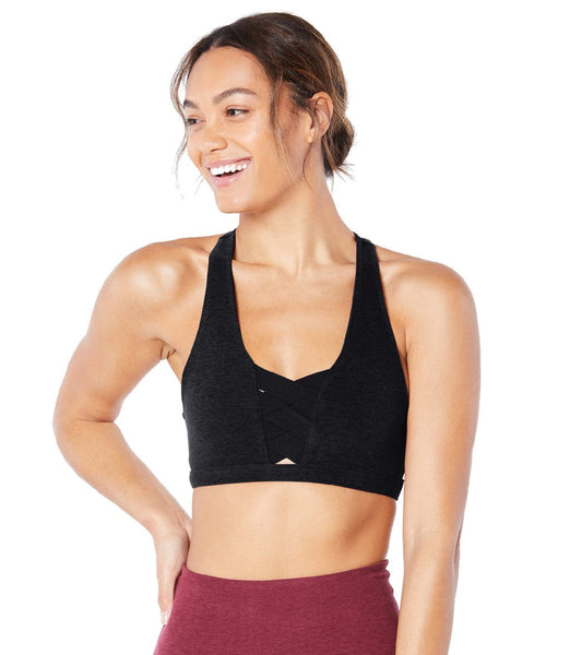 Beyond Yoga Spacedye Totally Woven Sports Bra