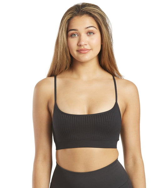 Spiritual Gangster Wide Rib Scoop Bra