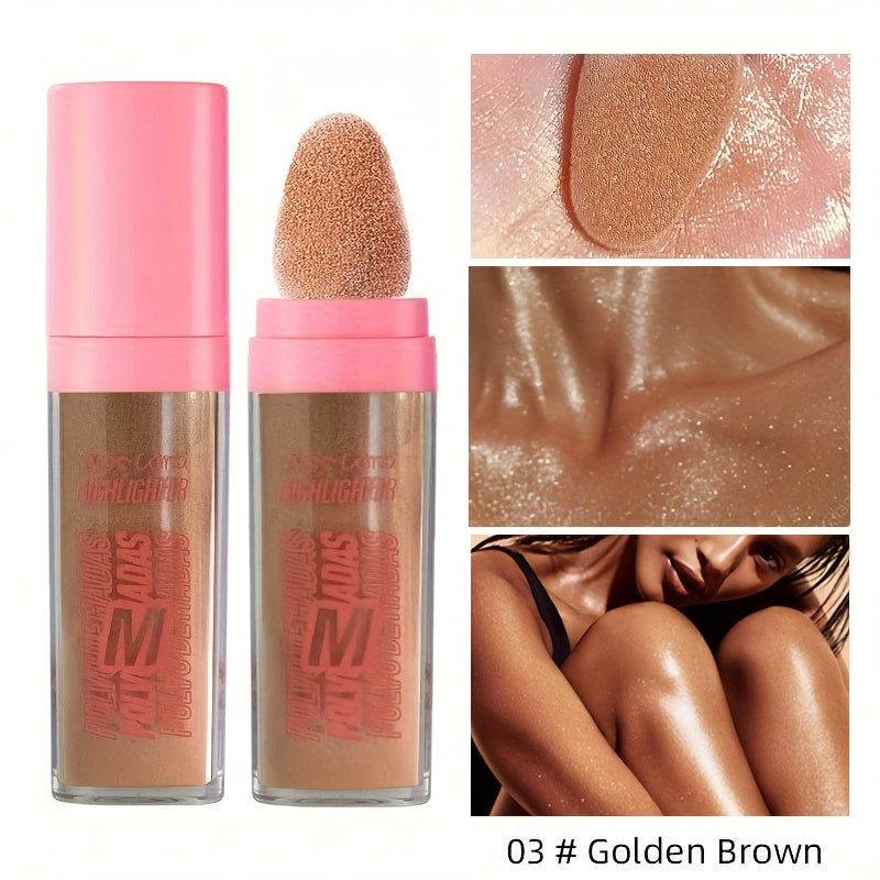 Fairy Highlighter Powder - Brightens Face, Eyes, and Clavicle with Pearlescent Patting Powder for Full Body Contouring
