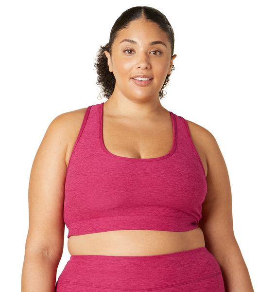 Beyond Yoga Plus Spacedye Got Your Back Bra Dragonfruit-Sangria