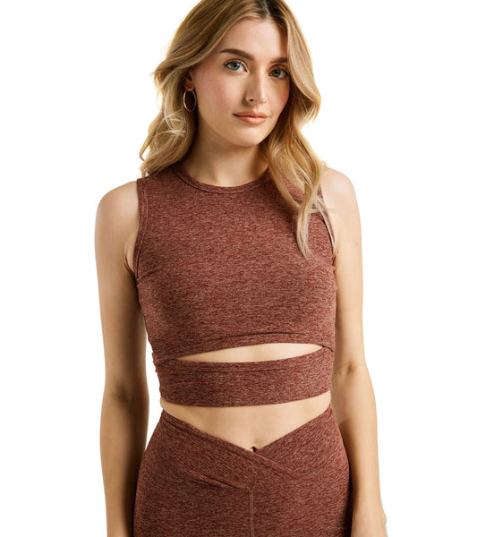 Year of Ours Nikki Bra Red Rock