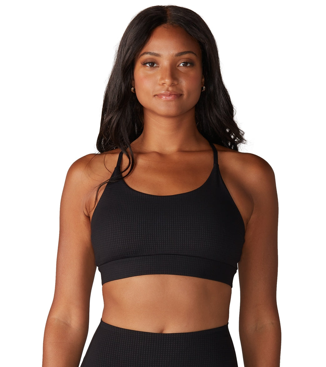 Tavi Sports Bra Ebony Waffle