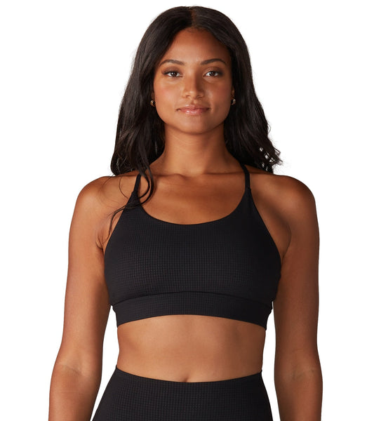 Tavi Sports Bra Ebony Waffle