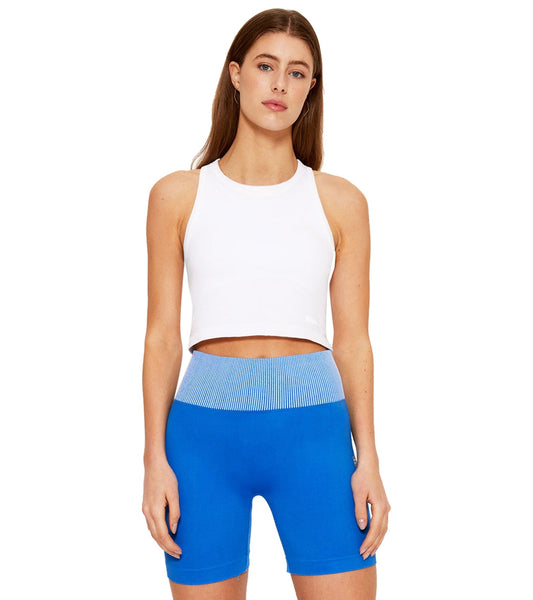 Cream Yoga Mia Tank Bra
