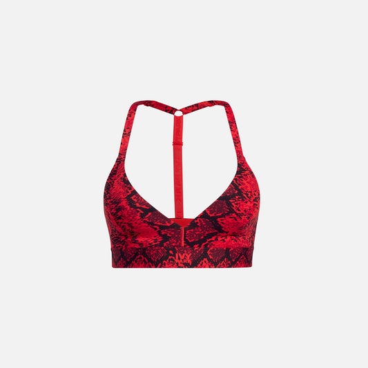 adidas x IVY Park Allover Print Triangle Bra 2.0 - Red / Black