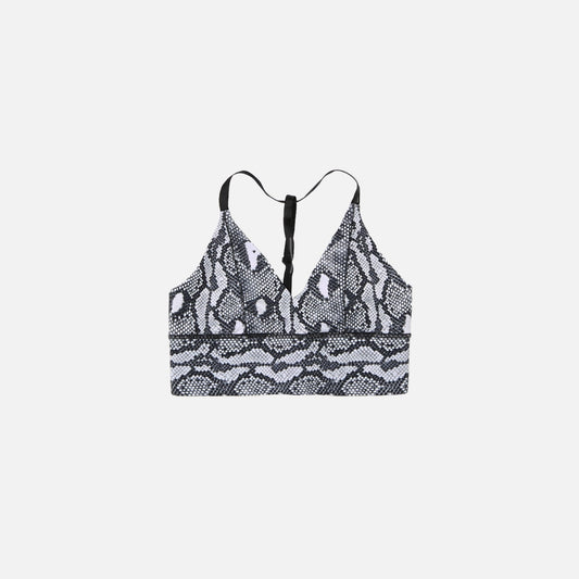 Adam Selman Triangle Sports Bra - BW Python