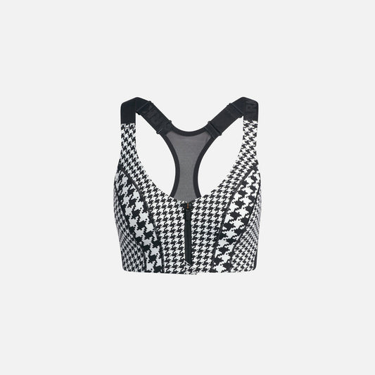 adidas x Ivy Park Zip Bra - Clear Grey / Black