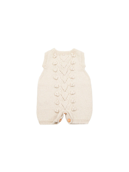 Baby Alpaca Cream Romper Weston Table