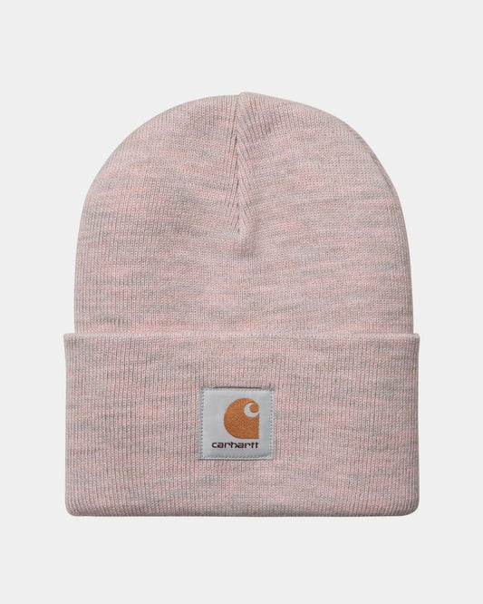 Acrylic Watch Hat | Glassy Pink Heather