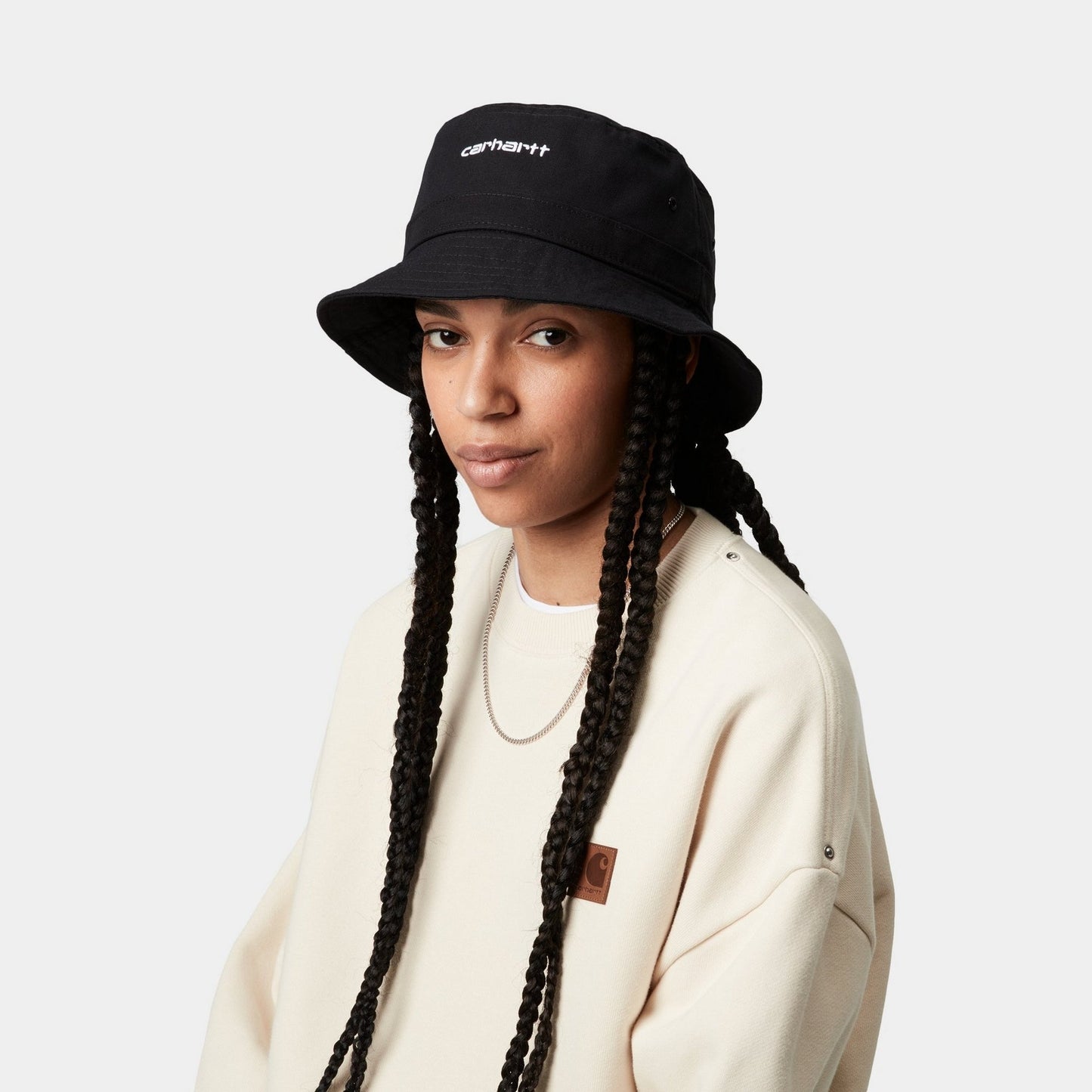 Script Bucket Hat | Black / White