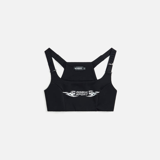 MISBHV Techno Sport Lycra Bra - Black