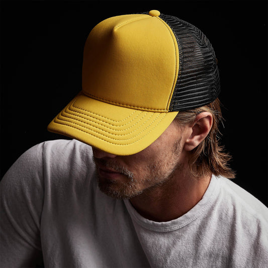 Scuba Trucker Hat - Crocus Yellow