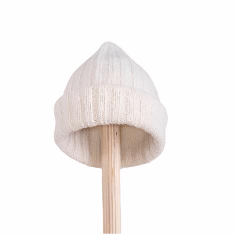 Paz Beanie Hats Tejido One Size Ivory