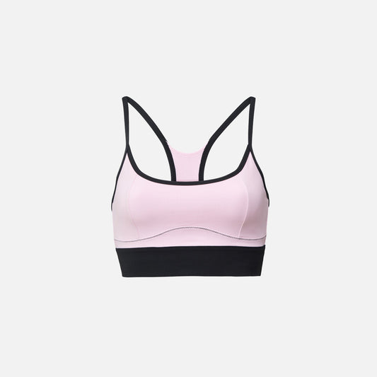 Solid & Striped Sport Soleil Strappy Bra - Cloud Pink