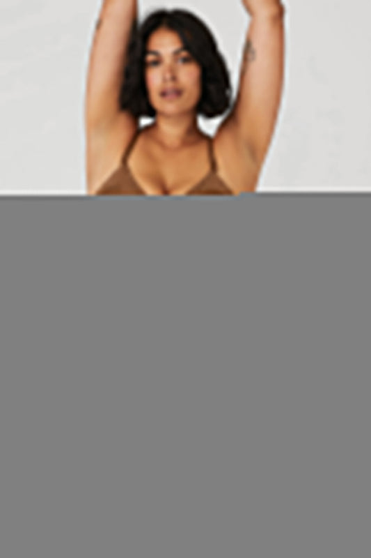 Airlift Mesh Celeste Bra - Cinnamon Brown