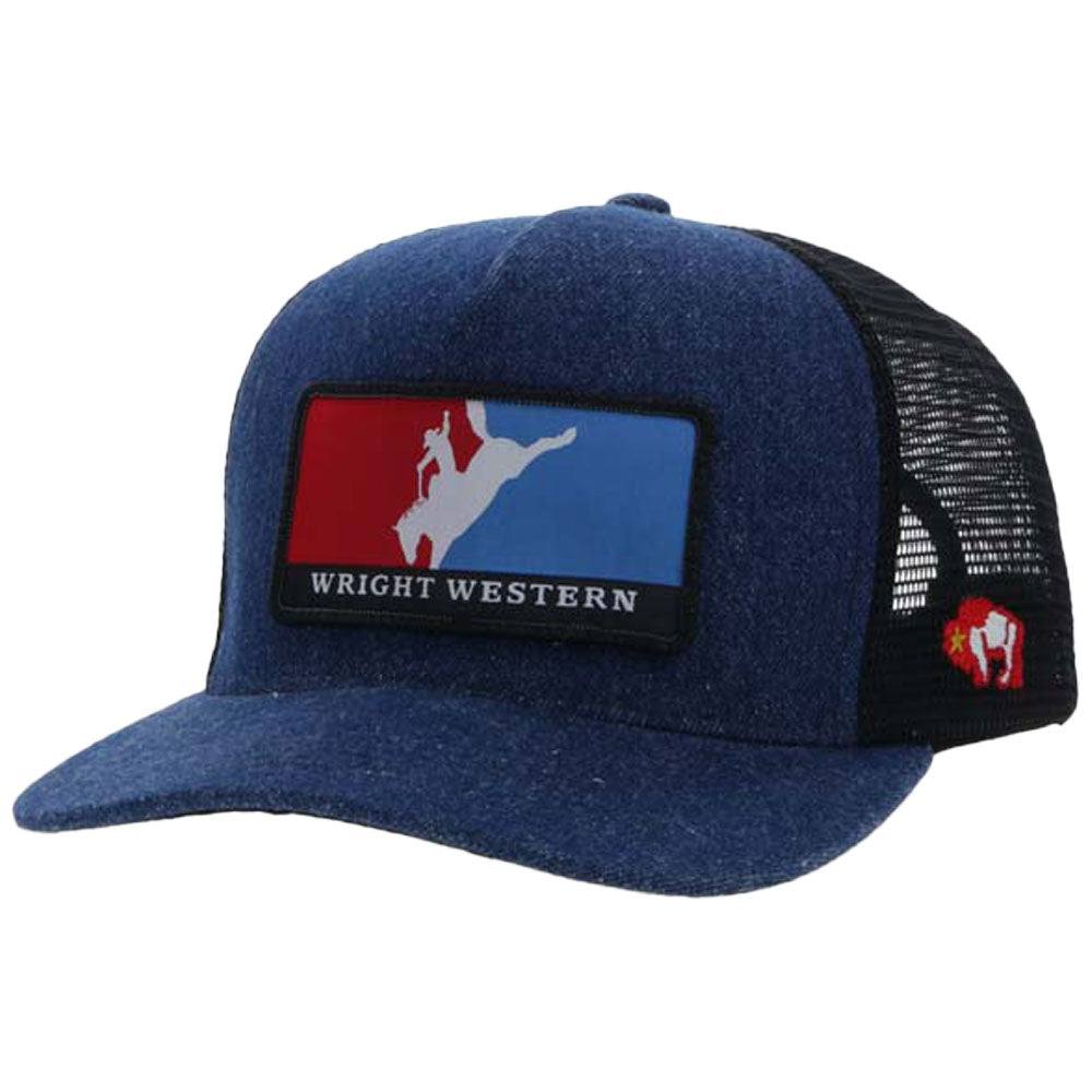 Wright Brothers Hat Denim/Black