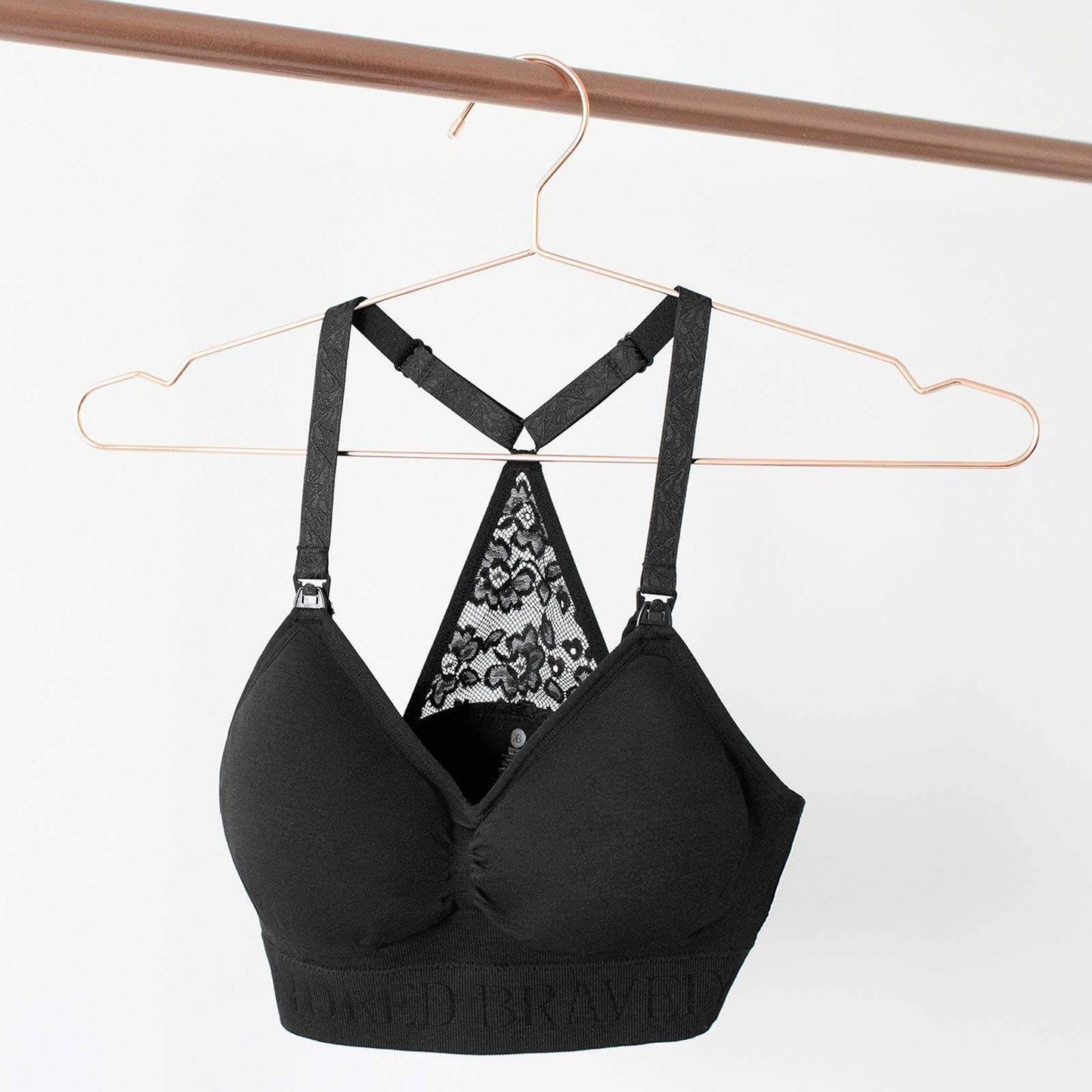 Sublime Lace Back Seamless Nursing Bra | Wireless Racerback