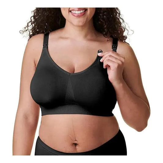 Bravado - Body Silk Seamless Nursing, Black, Medium