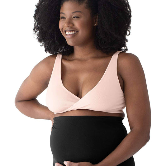 Sublime Adjustable Crossover Nursing Bra for Breastfeeding - Soft Pink
