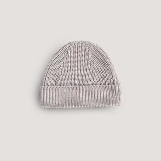 Mushie Chunky Knit Beanie | Beige