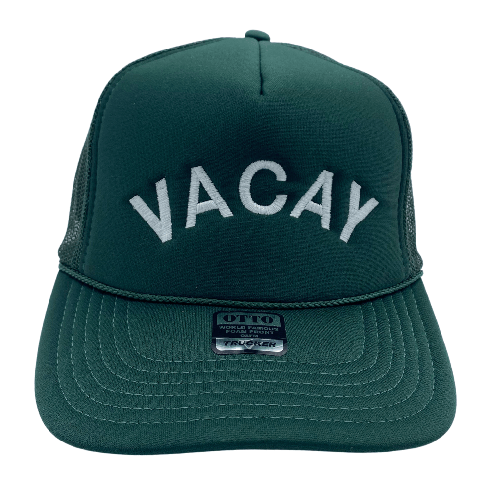 Vacay Mid Profile Trucker Hat