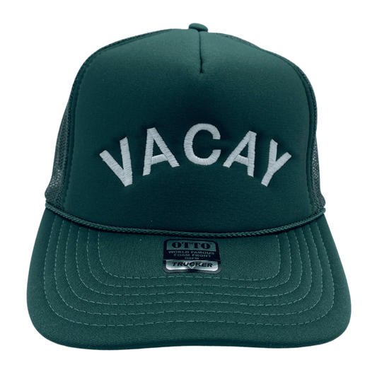 Vacay Mid Profile Trucker Hat