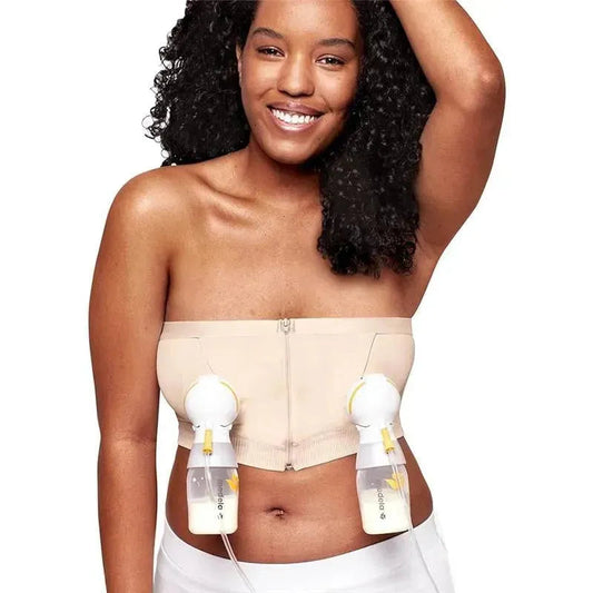 Medela - Hands-Free Pumping Bustier, Chai