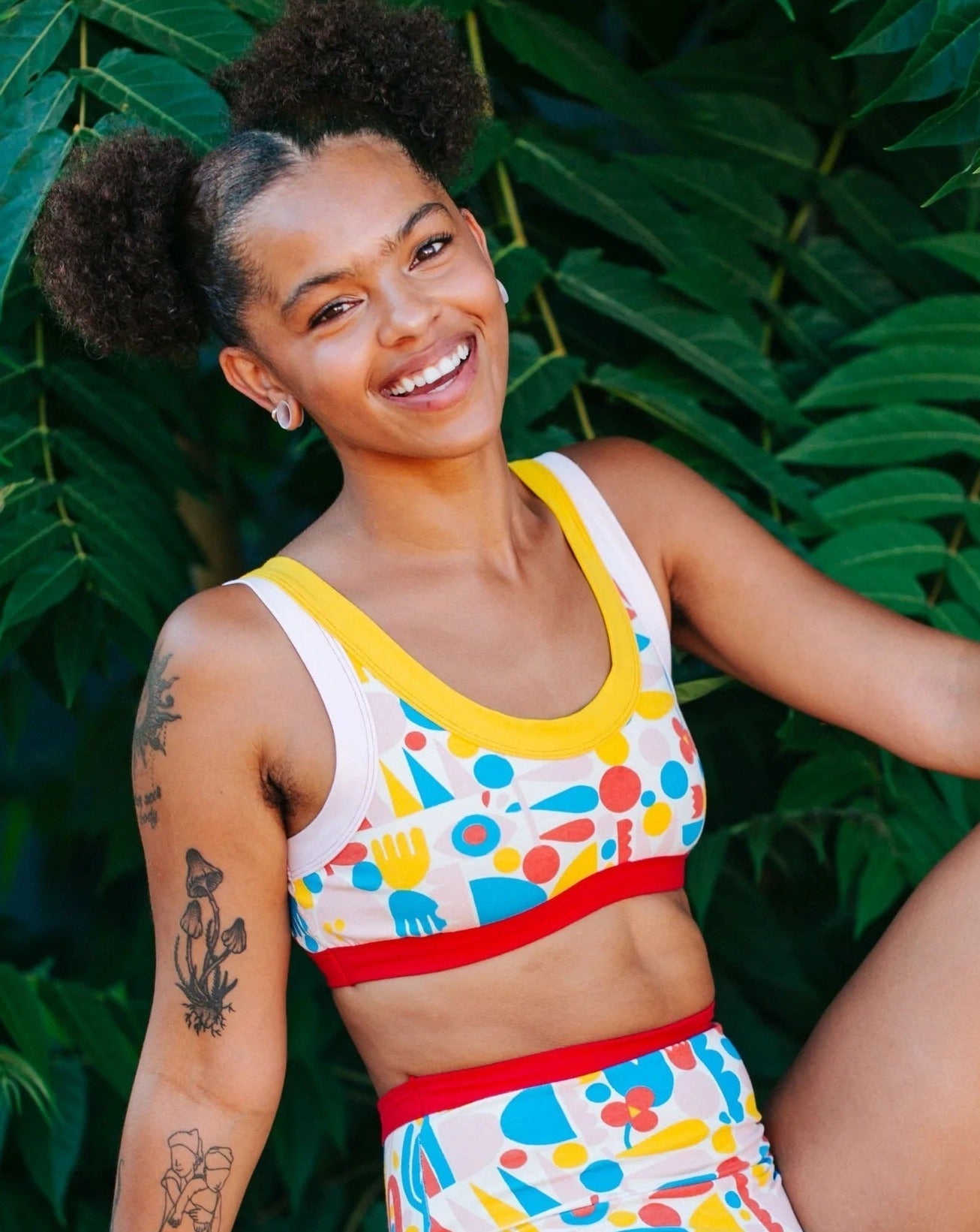 Patterned Bralette Bras + Bralettes Thunderpants USA S Balance