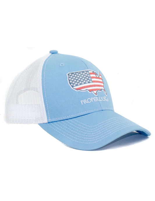 Men's Trucker Hat, Old Glory
