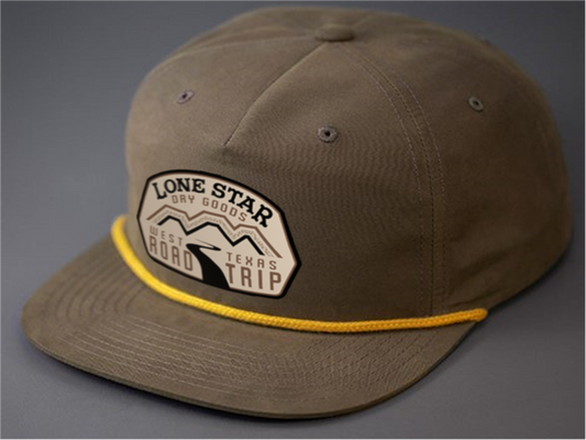 West Texas Road Trip Patch Hat- Brown